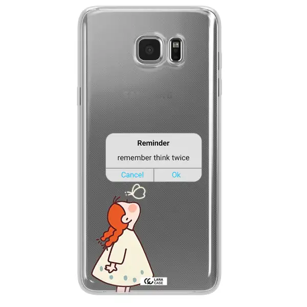A Screenshot Of A Phone Samsung Note 5 Clear Tpu Case