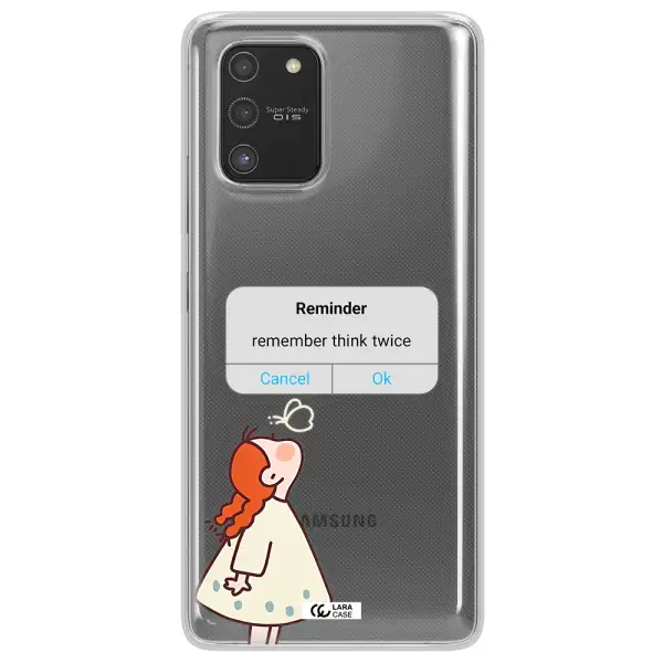 A Screenshot Of A Phone Samsung S10 Lite Clear Tpu Case