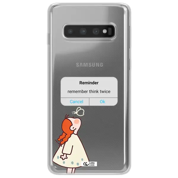 A Screenshot Of A Phone Samsung S10 Plus Clear Tpu Case