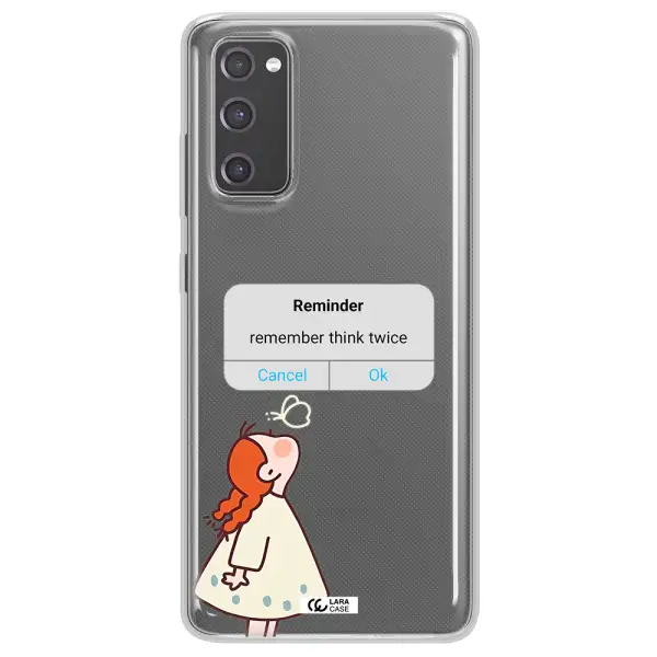 A Screenshot Of A Phone Samsung S20 Fe Clear Tpu Case