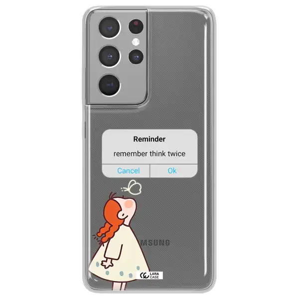 A Screenshot Of A Phone Samsung S21 Ultra Clear Tpu Case