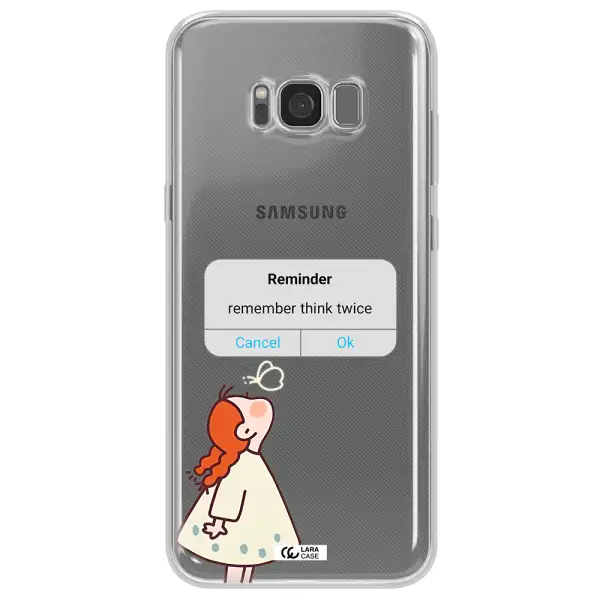 A Screenshot Of A Phone Samsung S8 Plus Clear Tpu Case