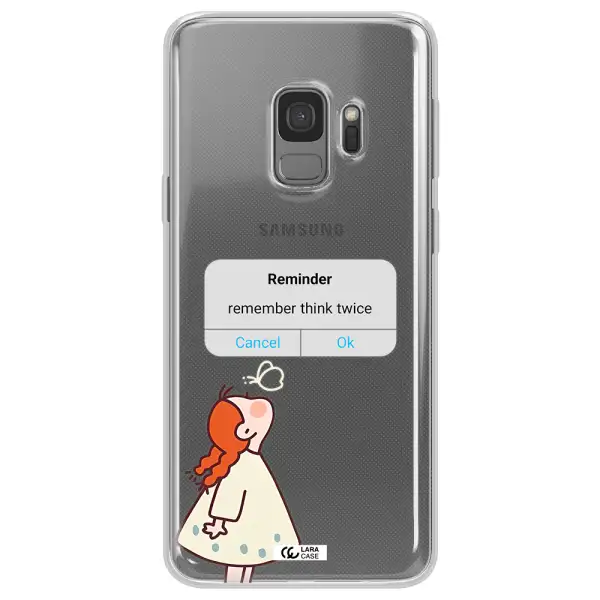 A Screenshot Of A Phone Samsung S9 Clear Tpu Case