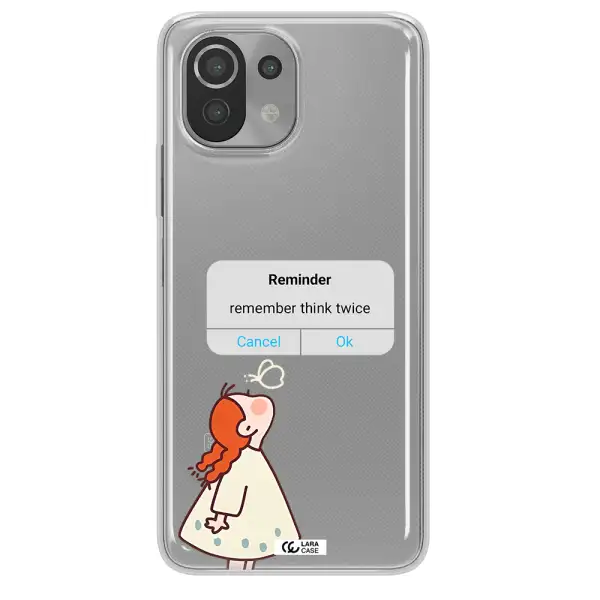 A Screenshot Of A Phone Xiaomi Mi 11 Lite Clear Tpu Case