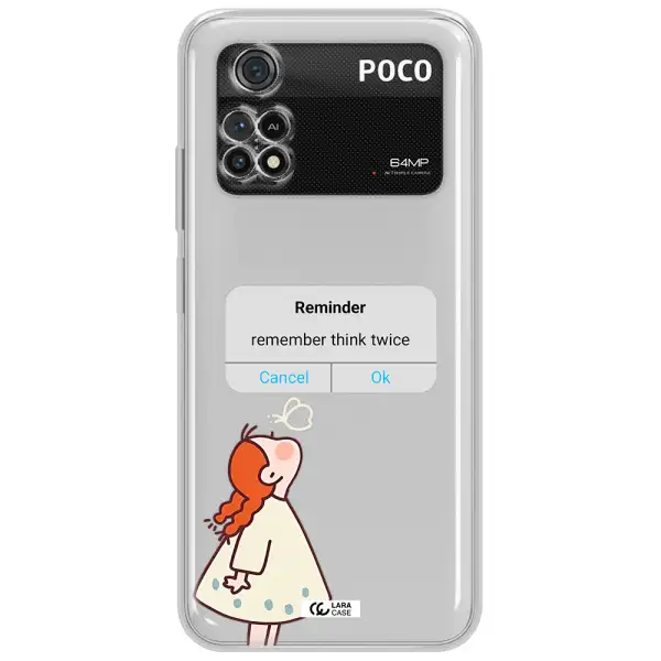 A Screenshot Of A Phone Xiaomi Poco M4 Pro 4G Clear Tpu Case