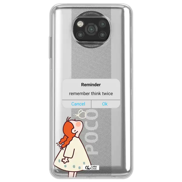 A Screenshot Of A Phone Xiaomi Poco X3 Clear Tpu Case