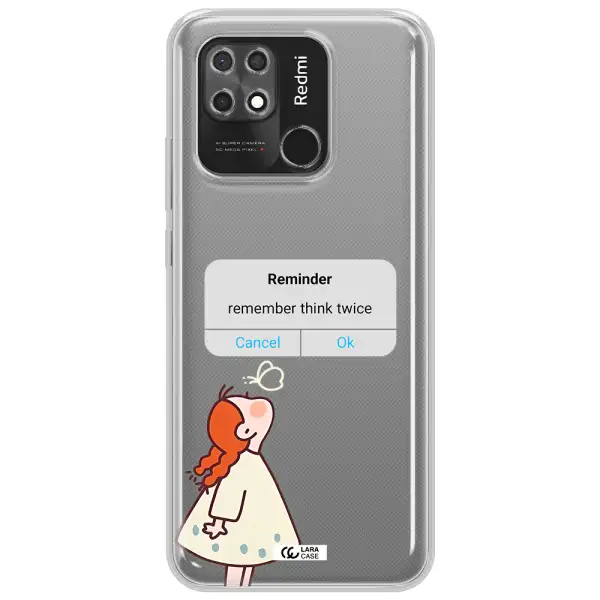 A Screenshot Of A Phone Xiaomi Redmi 10C Clear Tpu Case