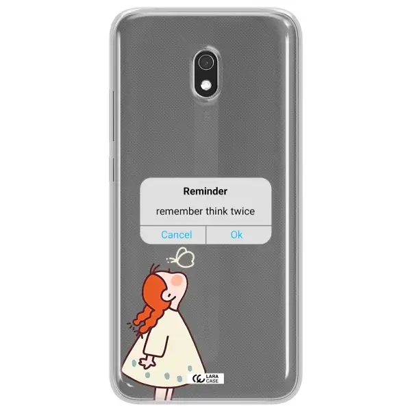 A Screenshot Of A Phone Xiaomi Redmi 8A Clear Tpu Case