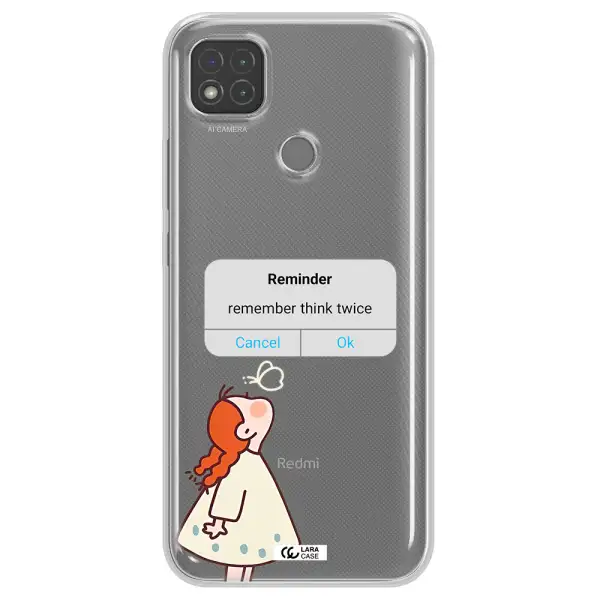 A Screenshot Of A Phone Xiaomi Redmi 9C Clear Tpu Case