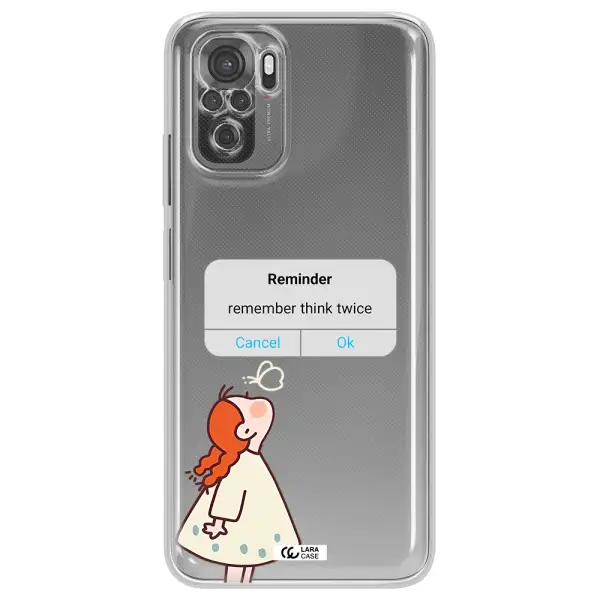 A Screenshot Of A Phone Xiaomi Redmi Note 10S Clear Tpu Case