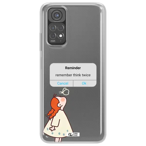 A Screenshot Of A Phone Xiaomi Redmi Note 11 Clear Tpu Case