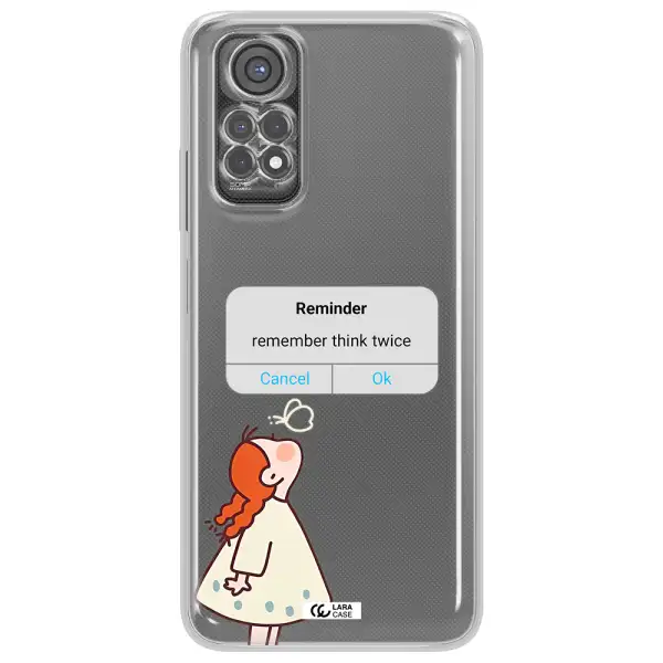 A Screenshot Of A Phone Xiaomi Redmi Note 11S Clear Tpu Case