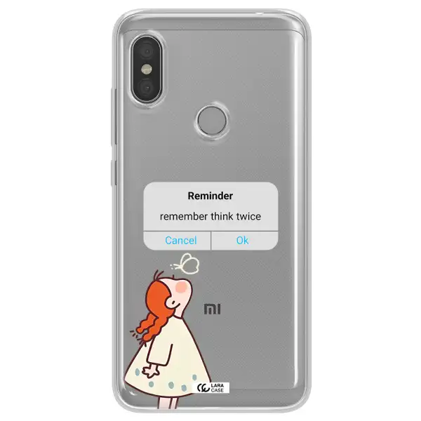 A Screenshot Of A Phone Xiaomi Redmi Note 6 Pro Clear Tpu Case
