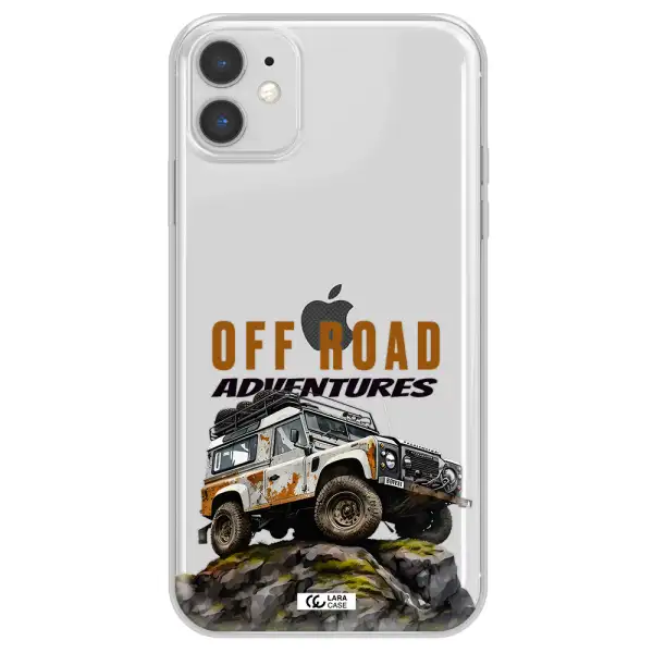 A Car With Rust On Top Apple Iphone 11 Clear Tpu Case