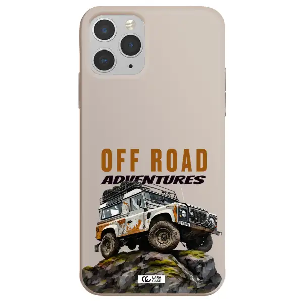 a car with rust on top Apple iPhone 11 pro max Silicone Stone Case