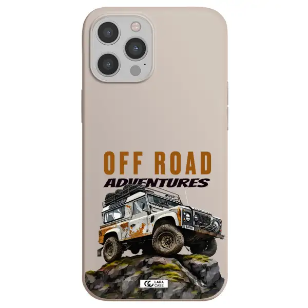 a car with rust on top Apple iPhone 12 pro Silicone Stone Case