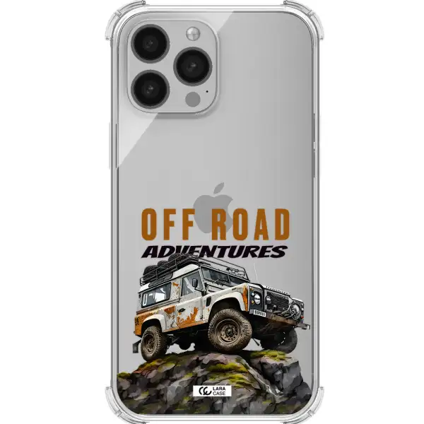 a car with rust on top Apple iPhone 13 Pro Clear PC Case