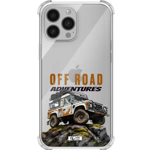 a car with rust on top Apple iPhone 13 Pro Max Clear PC Case