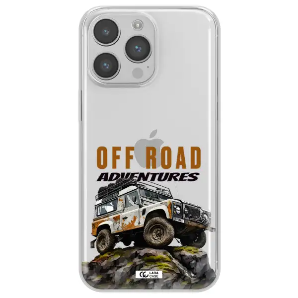 A Car With Rust On Top Apple Iphone 14 Pro Max Clear Tpu Case