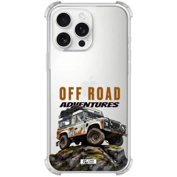 A Car With Rust On Top Apple Iphone 16 Pro Max Clear Pc Case