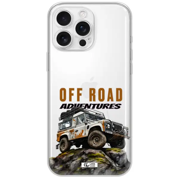 A Car With Rust On Top Apple Iphone 16 Pro Max Clear Tpu Case