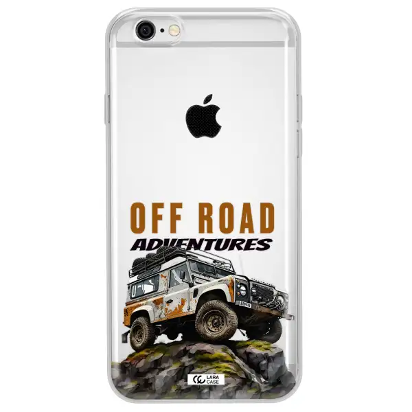 A Car With Rust On Top Apple Iphone 6 Clear Tpu Case