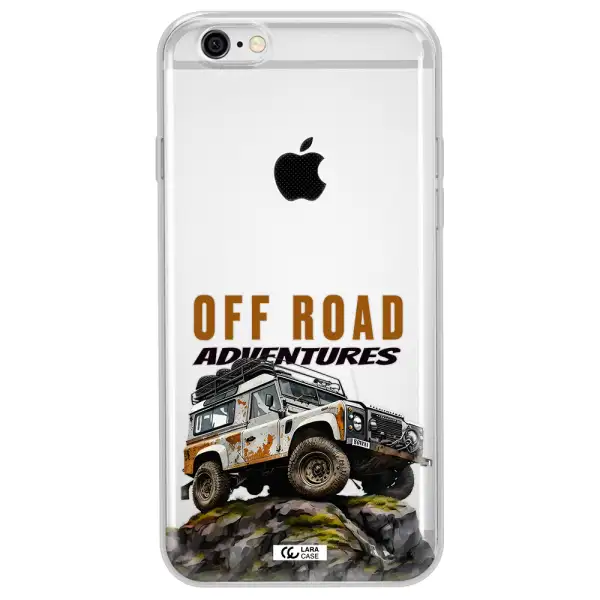 A Car With Rust On Top Apple Iphone 6 Plus Clear Tpu Case