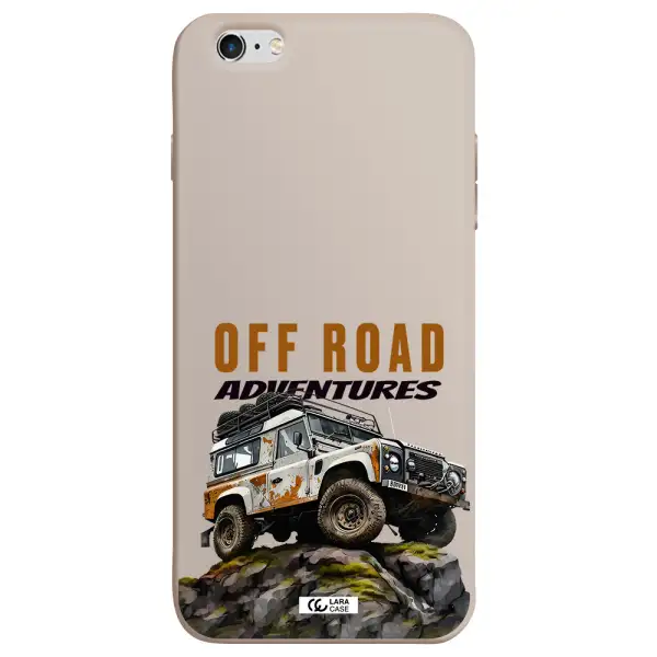 a car with rust on top Apple iPhone 6 s plus Silicone Stone Case