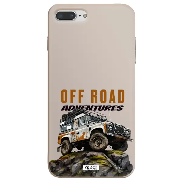 a car with rust on top Apple iPhone 7 plus Silicone Stone Case