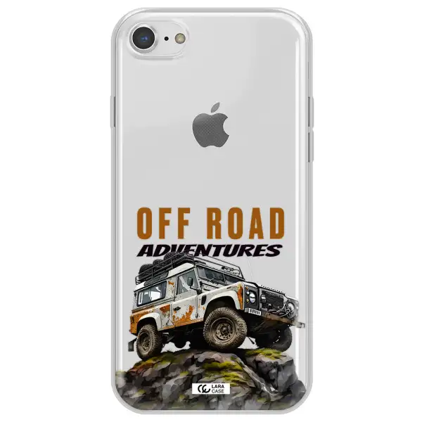 A Car With Rust On Top Apple Iphone 8 Clear Tpu Case
