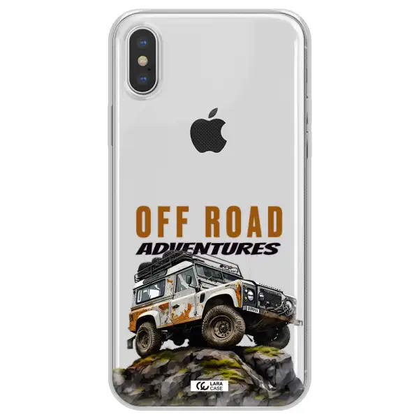 A Car With Rust On Top Apple Iphone Xs Max Clear Tpu Case