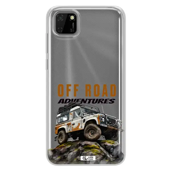 A Car With Rust On Top Huawei Honor 9S Clear Tpu Case