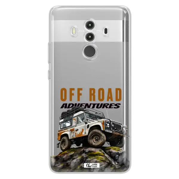 A Car With Rust On Top Huawei Mate 10 Clear Tpu Case