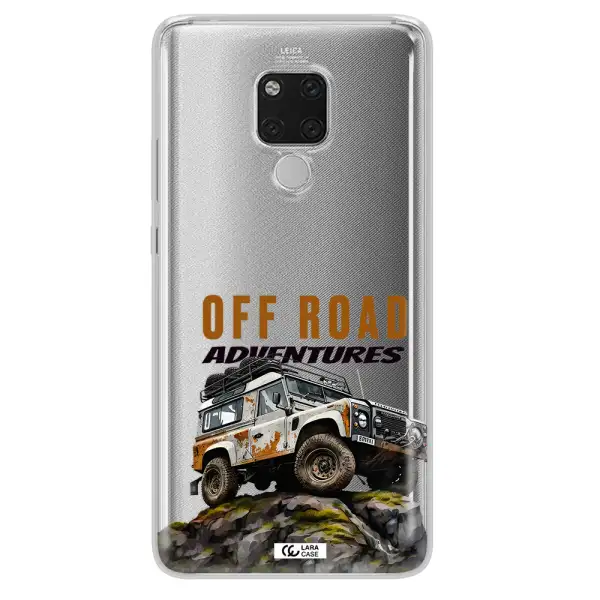 A Car With Rust On Top Huawei Mate 20X Clear Tpu Case