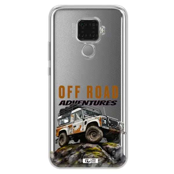 A Car With Rust On Top Huawei Mate 30 Lite Clear Tpu Case
