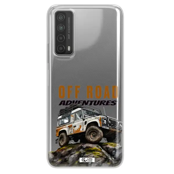 A Car With Rust On Top Huawei P Smart 2021 Clear Tpu Case