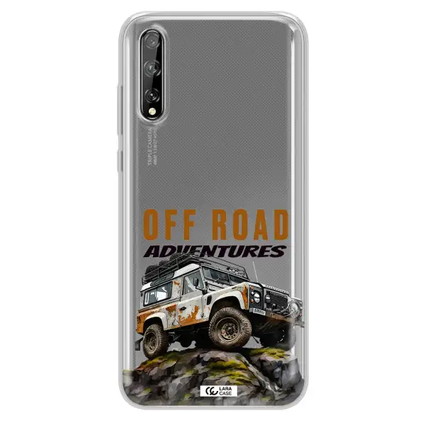 A Car With Rust On Top Huawei P Smart S Clear Tpu Case