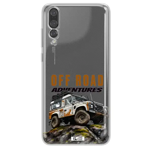 A Car With Rust On Top Huawei P20 Pro Clear Tpu Case