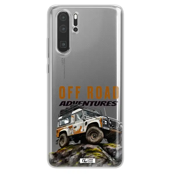 A Car With Rust On Top Huawei P30 Pro Clear Tpu Case