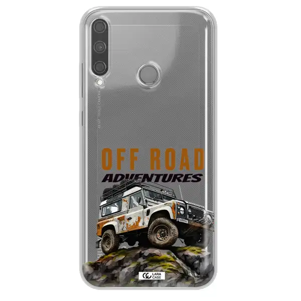 A Car With Rust On Top Huawei P40 Lite E Clear Tpu Case
