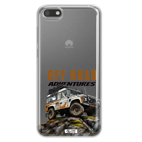 A Car With Rust On Top Huawei Y5 2018 Clear Tpu Case