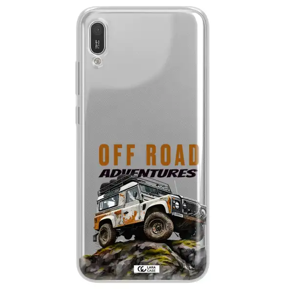 A Car With Rust On Top Huawei Y6 Pro 2019 Clear Tpu Case