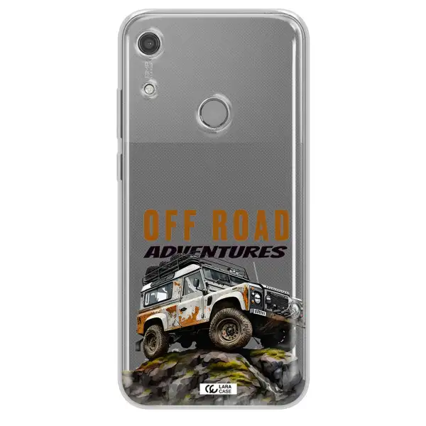 A Car With Rust On Top Huawei Y6S Clear Tpu Case