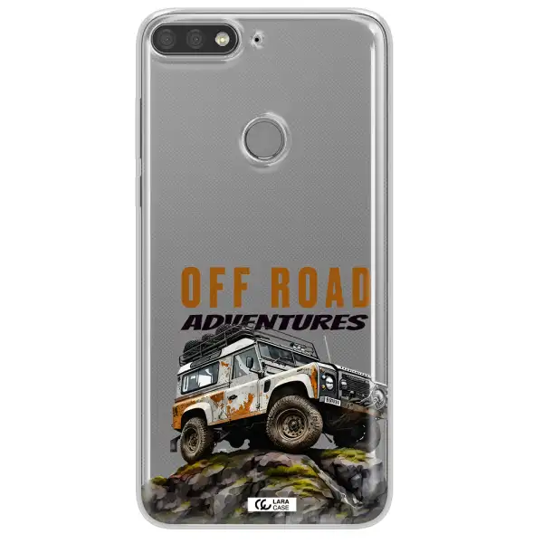 A Car With Rust On Top Huawei Y7 Prime 2018 Clear Tpu Case