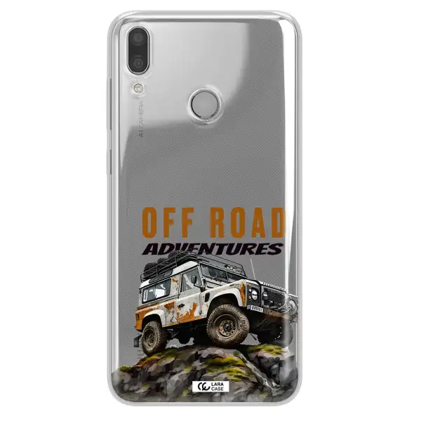 A Car With Rust On Top Huawei Y9 2019 Clear Tpu Case
