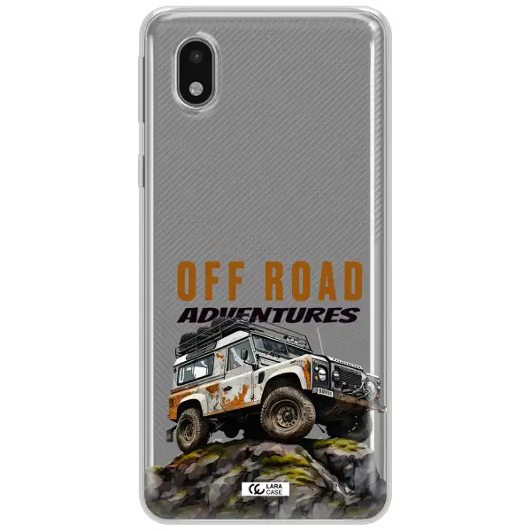 A Car With Rust On Top Samsung A01 Core Clear Tpu Case