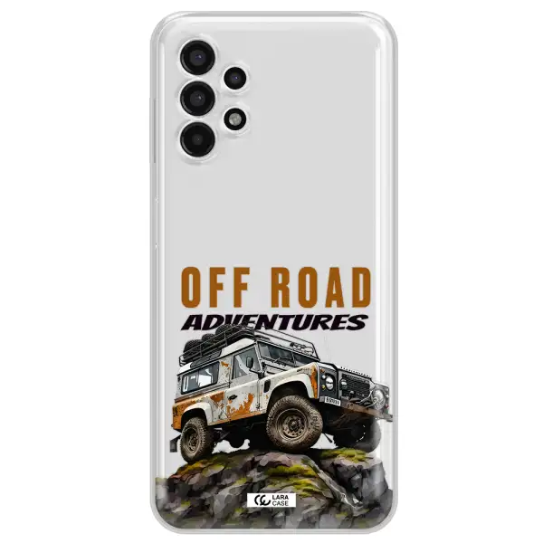 A Car With Rust On Top Samsung A13 4G Clear Tpu Case