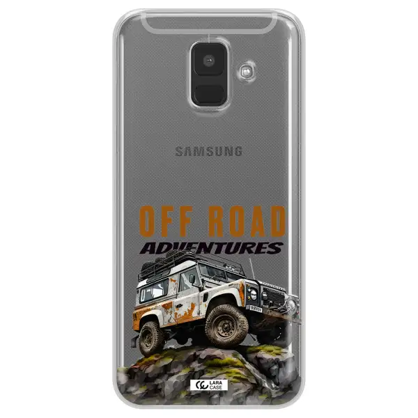 A Car With Rust On Top Samsung A6 Clear Tpu Case