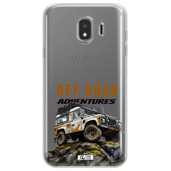 A Car With Rust On Top Samsung J4 Clear Tpu Case