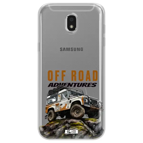 A Car With Rust On Top Samsung J5 2017 Clear Tpu Case